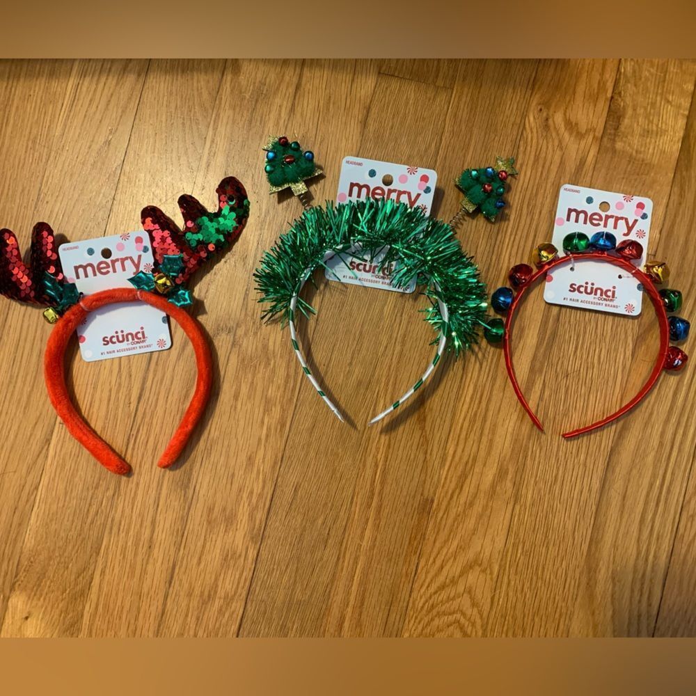 Scunci Christmas Headbands